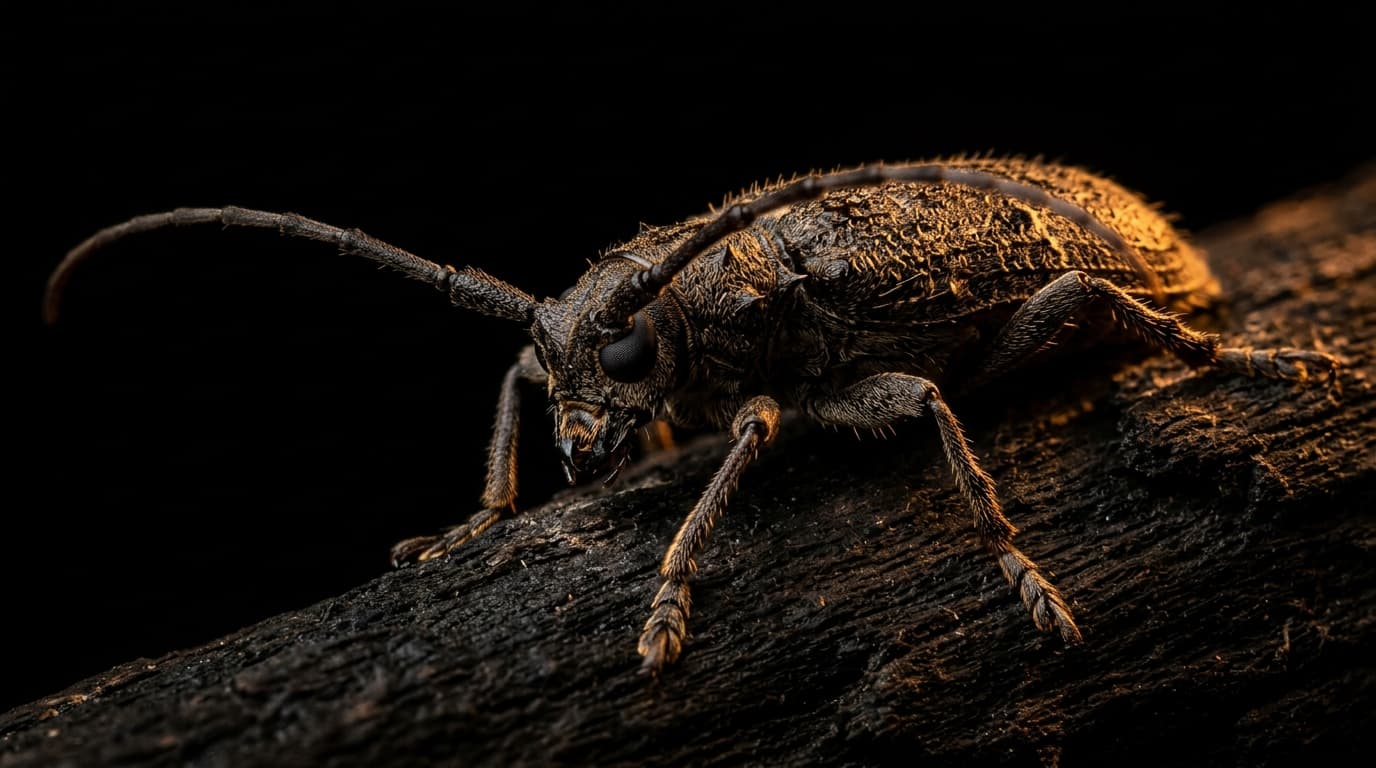 Wood-Boring Beetle